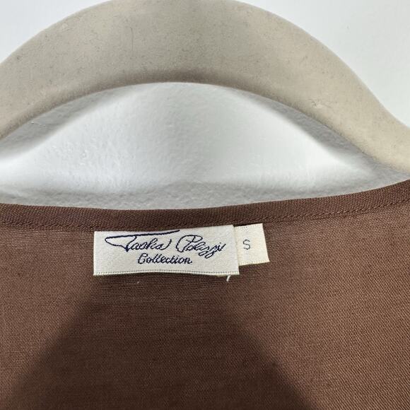 NEW Tasha Polizzi Womens S Linen Giddy Up Jane Salt Lake Shirt Boho Cowgirl - Picture 3 of 6